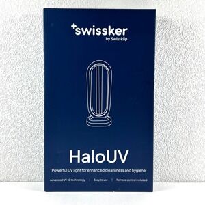 NIB Swissker Halo-UV by Swissklip HaloClean UV Original Home Disinfection Device